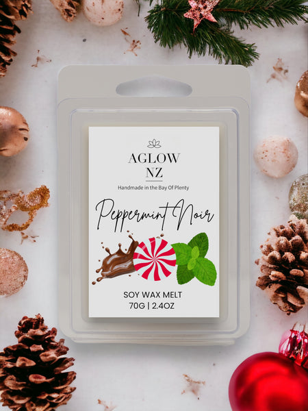 Peppermint Noir Christmas Wax Melt