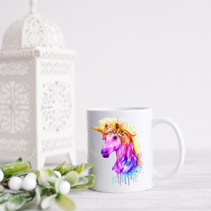 Unicorn Watercolor Mug