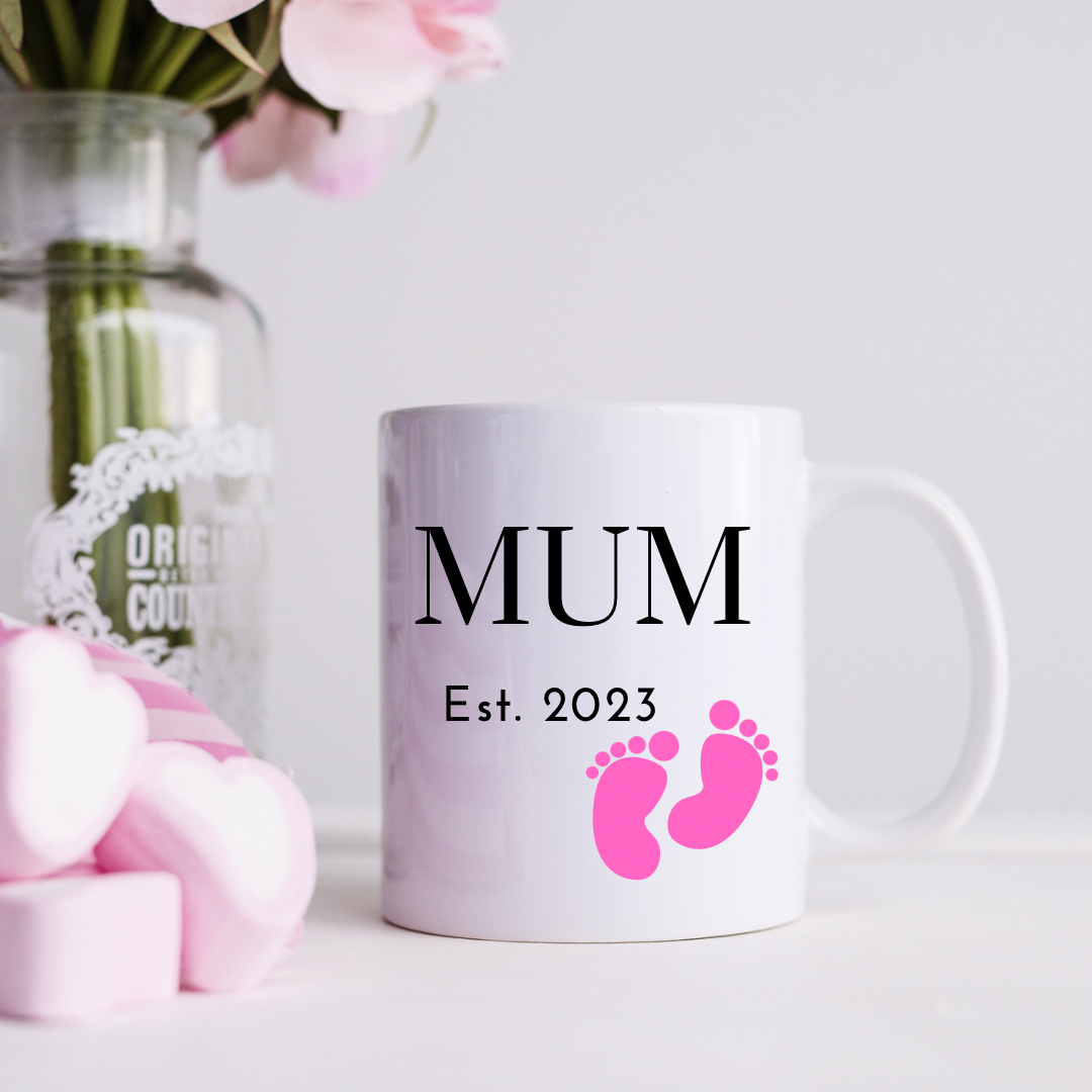 Custom Year Mum/Dad Est. Mugs