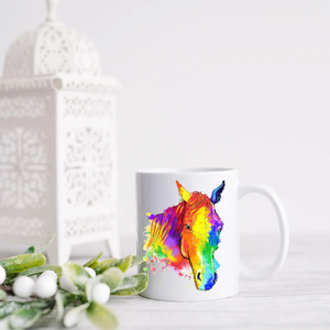 Horse Watercolor Mug