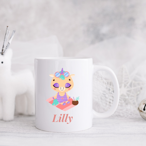 Personalized Unicorn Kids Mug